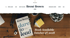 Desktop Screenshot of brenebrown.com